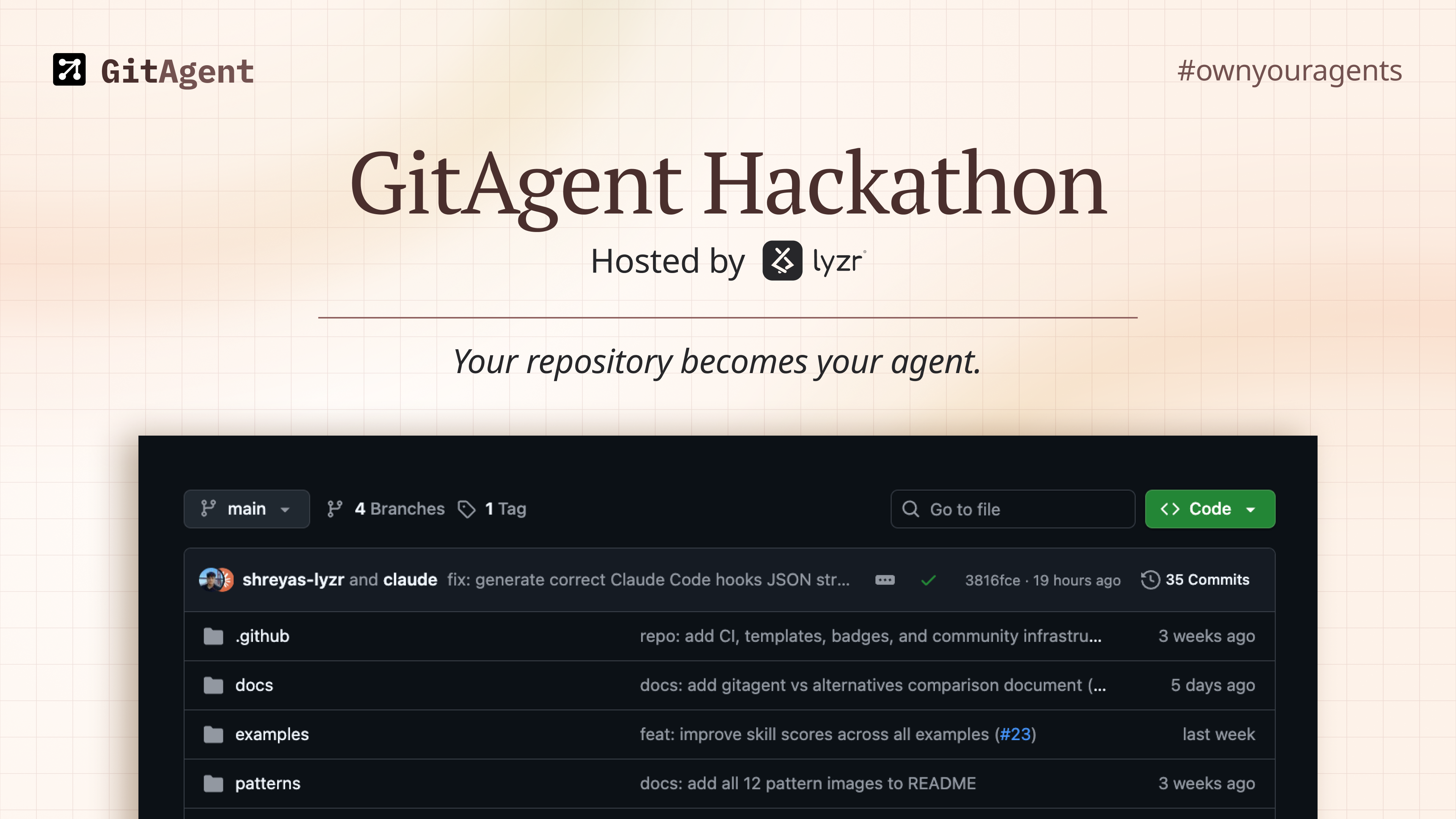 GitAgent Hackathon - CompeteHub | Hackathon Competition