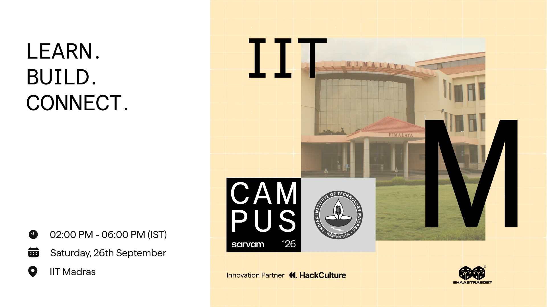 Sarvam Campus '26 x IIT Madras 